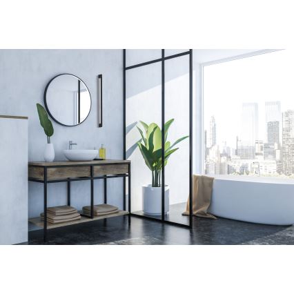 LED Екстериорен аплик YALTE LED/8W/230V 4000K IP54 черен