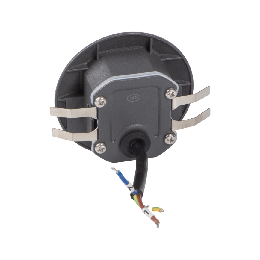 LED осветително тяло за стълбище EXIN LED/2,5W/230V 3000K IP65 антрацит кръгло