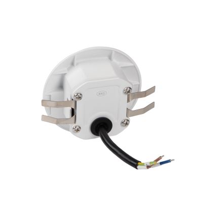 LED осветително тяло за стълбище със сензор за движение и сумрак EXIN LED/2,5W/230V 3000K IP65, бяло, кръгло