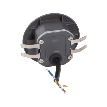 LED стълбищно осветително тяло EXIN LED/2,5W/230V 4000K IP65, антрацит, кръгло