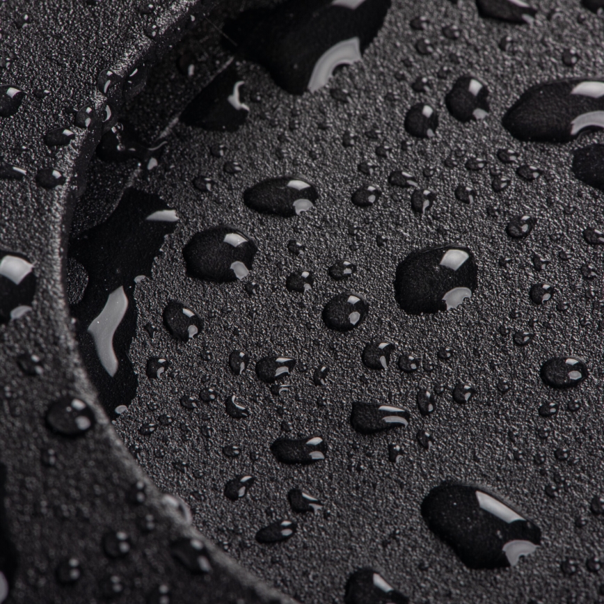 LED осветително тяло за стълбище със сензор за движение и сумрак EXIN LED/2,5W/230V 4000K IP65 черно квадратно