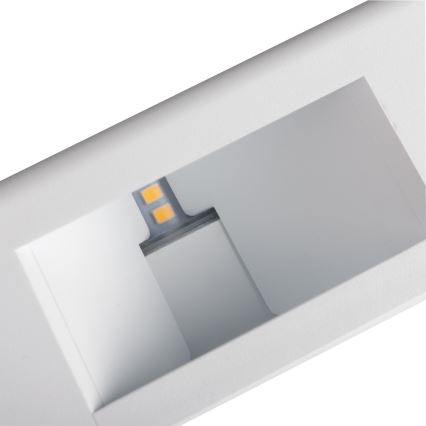 LED външно стенно осветително тяло REFAZI LED/6W/230V IP54 бяло
