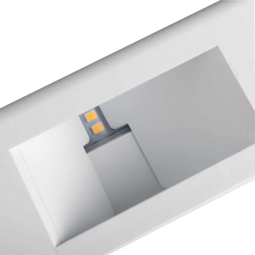 LED външно стенно осветително тяло REFAZI LED/6W/230V IP54 бяло