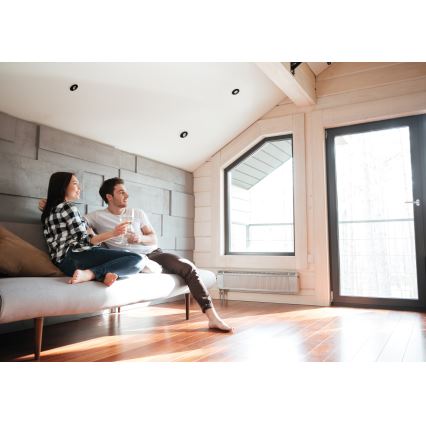 LED вградено осветително тяло FIZU LED/4W/230V 3000/4000/6500K черно