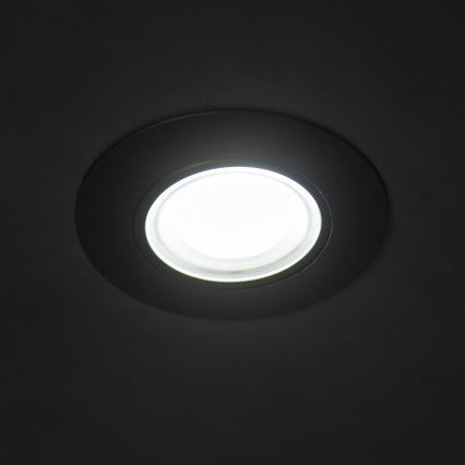 LED вградено осветително тяло FIZU LED/4W/230V 3000/4000/6500K черно