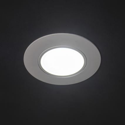 Вграден таванен LED осветител FIZU LED/4W/230V 3000/4000/6500K бял
