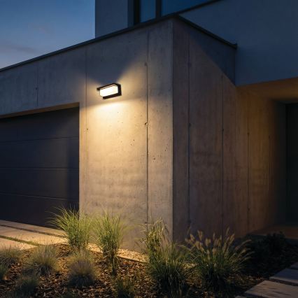 Външно стеново осветително тяло LERTO 1xE27/15W/230V IP54 черно