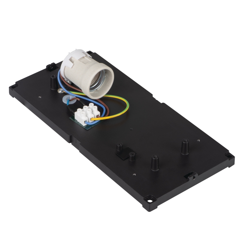 Външно стеново осветително тяло LERTO 1xE27/15W/230V IP54 черно