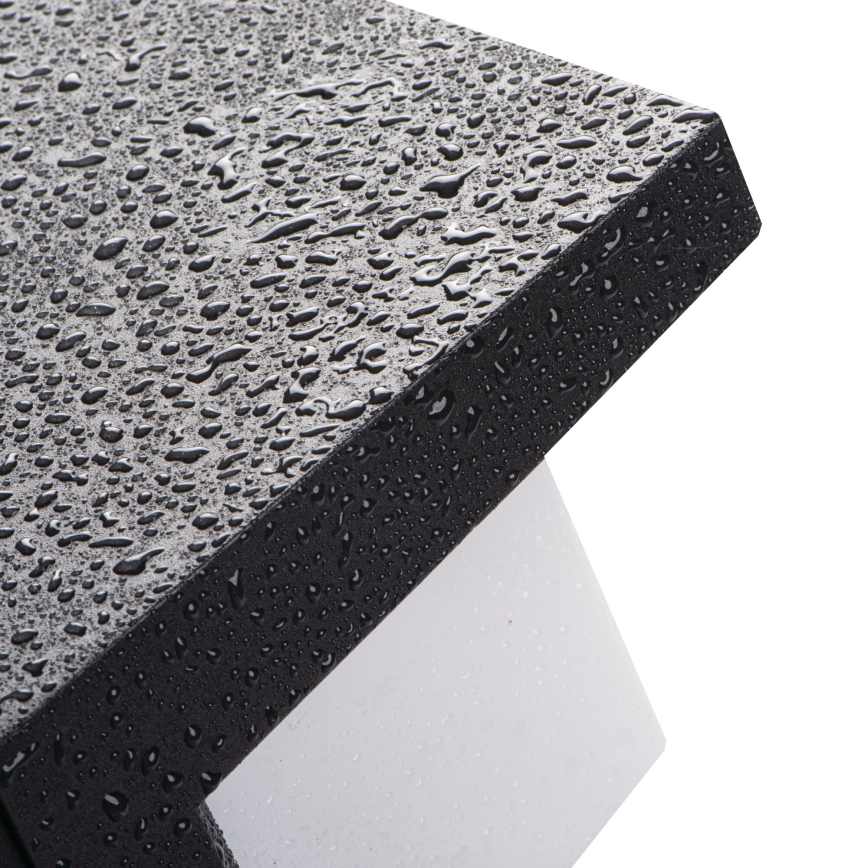 LED външно стенно осветително тяло LERTO LED/12W/230V IP54 черно