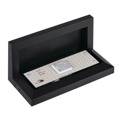 LED външно стенно осветително тяло LERTO LED/12W/230V IP54 черно