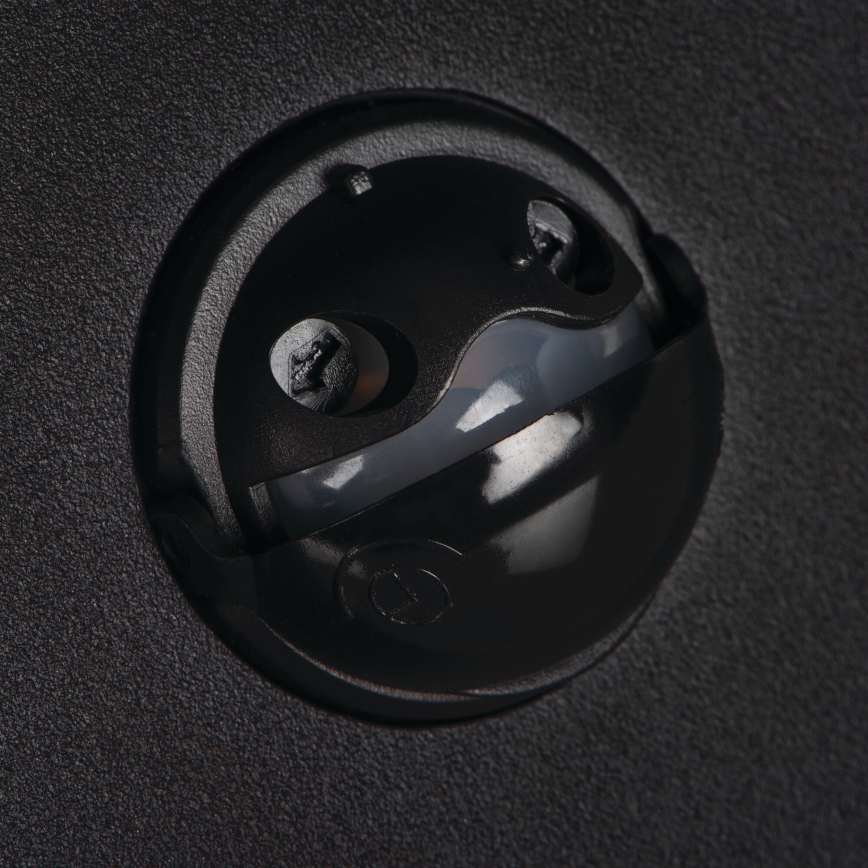 LED външно стенно осветително тяло със сензор за движение и сумрак XERTO LED/20W/230V 3000/4000/6500K IP44 черно