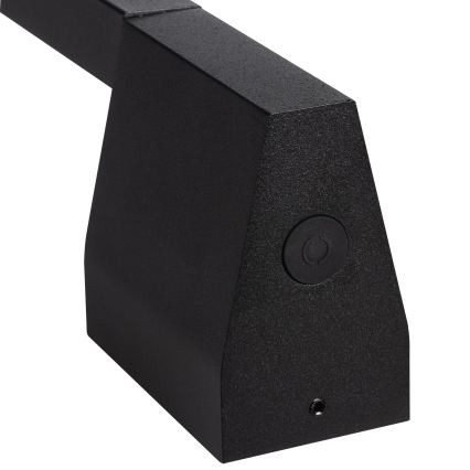 LED външно стенно осветително тяло YALTE LED/9W/230V 3000/4000/6500K 61,5 cm IP54 черно