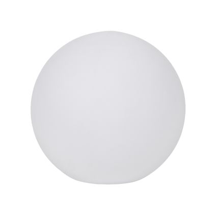 Външна лампа STONO 1xE27/20W/230V Ø 50 см IP65 бяла