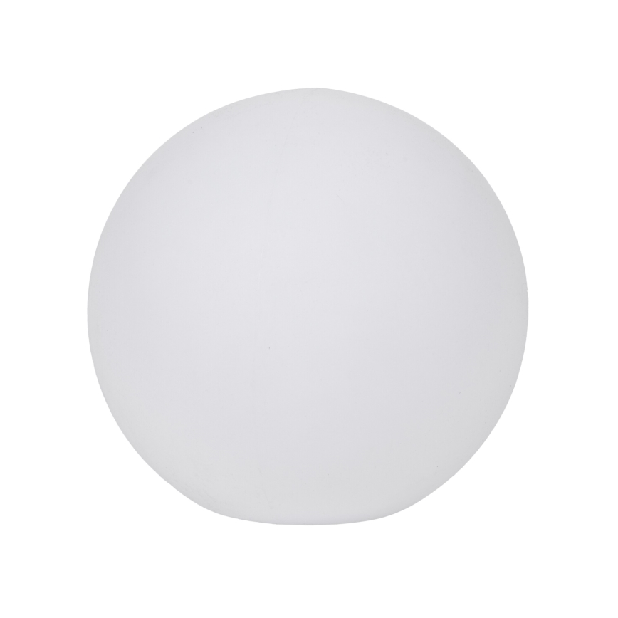 Външна лампа STONO 1xE27/20W/230V Ø 50 см IP65 бяла