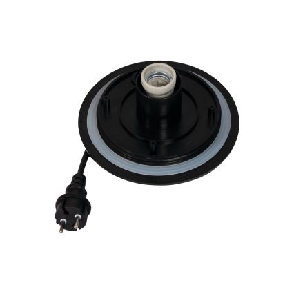 Външна лампа STONO 1xE27/20W/230V Ø 50 см IP65 бяла