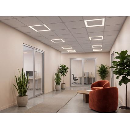LED рамка за окачен таван AVAR LED/32W/230V 3000/4000/6000K 60x60 cm UGR19