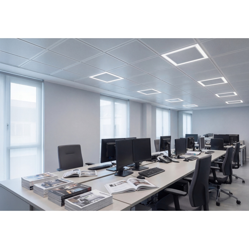 LED рамка за окачен таван AVAR LED/32W/230V 3000/4000/6000K 60x60 cm UGR19