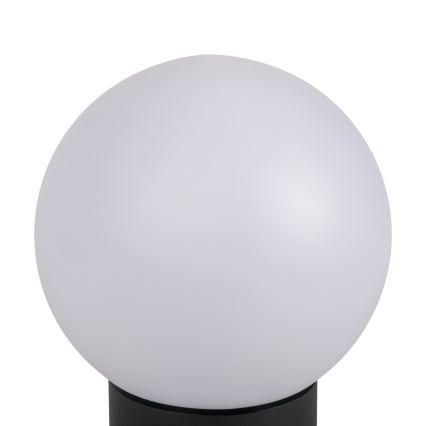 Външна лампа със сензор за движение и за здрач STONO 1xE27/15W/230V 80 см IP65 антрацит
