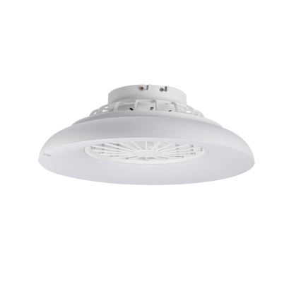 LED RGBW Димируемо таванно осветително тяло с вентилатор PLAVE PAN LED/24W/230V 3000-6500K Ø 48,5 см бяло + дистанционно управление