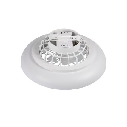 LED RGBW Димируемо таванно осветително тяло с вентилатор PLAVE PAN LED/24W/230V 3000-6500K Ø 48,5 см бяло + дистанционно управление