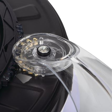 Димируемо LED таванно осветително тяло с вентилатор PLAVE LED/36W/230V 3000-6500K сребристо/бяло + дистанционно управление