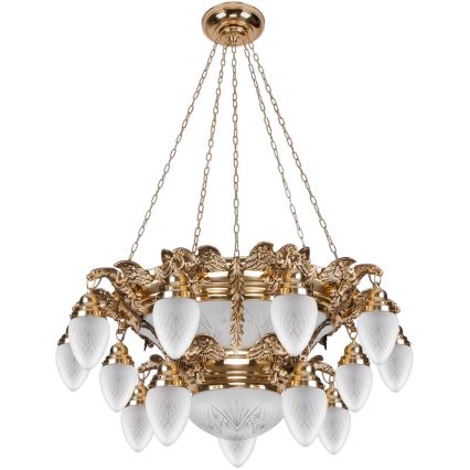 Kemar OW150 - Полилей OURO EAGLE 15xE27/60W/230V + 6xE27/100W/230V