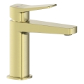 KFA Armatura 4522-815-31 - Смесител за умивалник + слив MALAGA 15,9 cm четкано злато