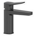 KFA Armatura 4522-825-81 - Смесител за умивалник + изпразнител MALAGA 17 cm черен