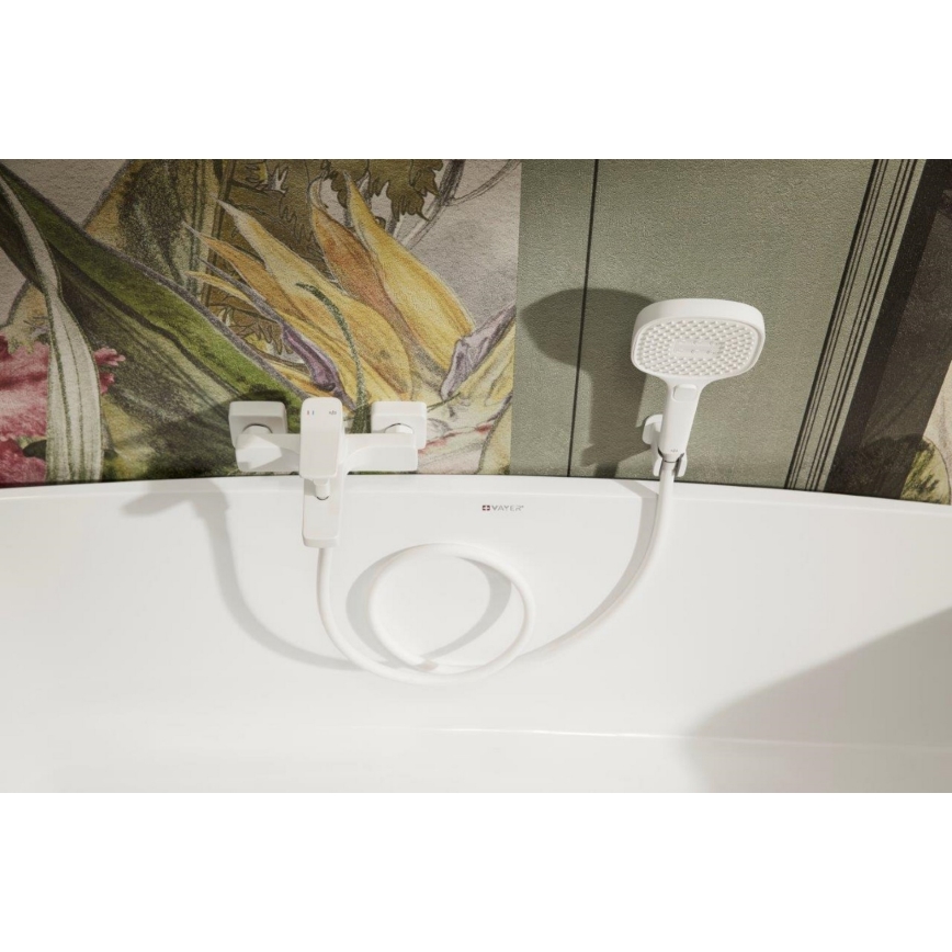 KFA Armatura 4524-010-44 - смесител за вана MALAGA бял