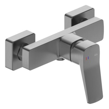 KFA Armatura 4526-010-61 - Душ смесител MALAGA, металически сив