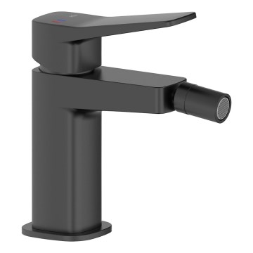 KFA Armatura 4527-015-81 - Смесител за биде + сифон MALAGA черен