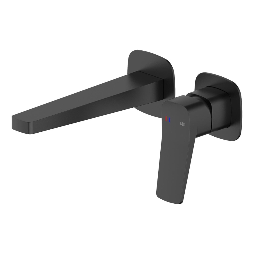 KFA Armatura 4529-810-81 - Смесител за мивка за вграждане MALAGA черен