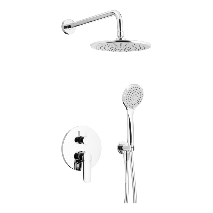 KFA Armatura 5029-501-00 - Душ к-кт със скрит кран TANZANIT лъскав хром
