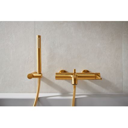 KFA Armatura 5034-020-31 - Кранче за баня MOZA шлайфан златист