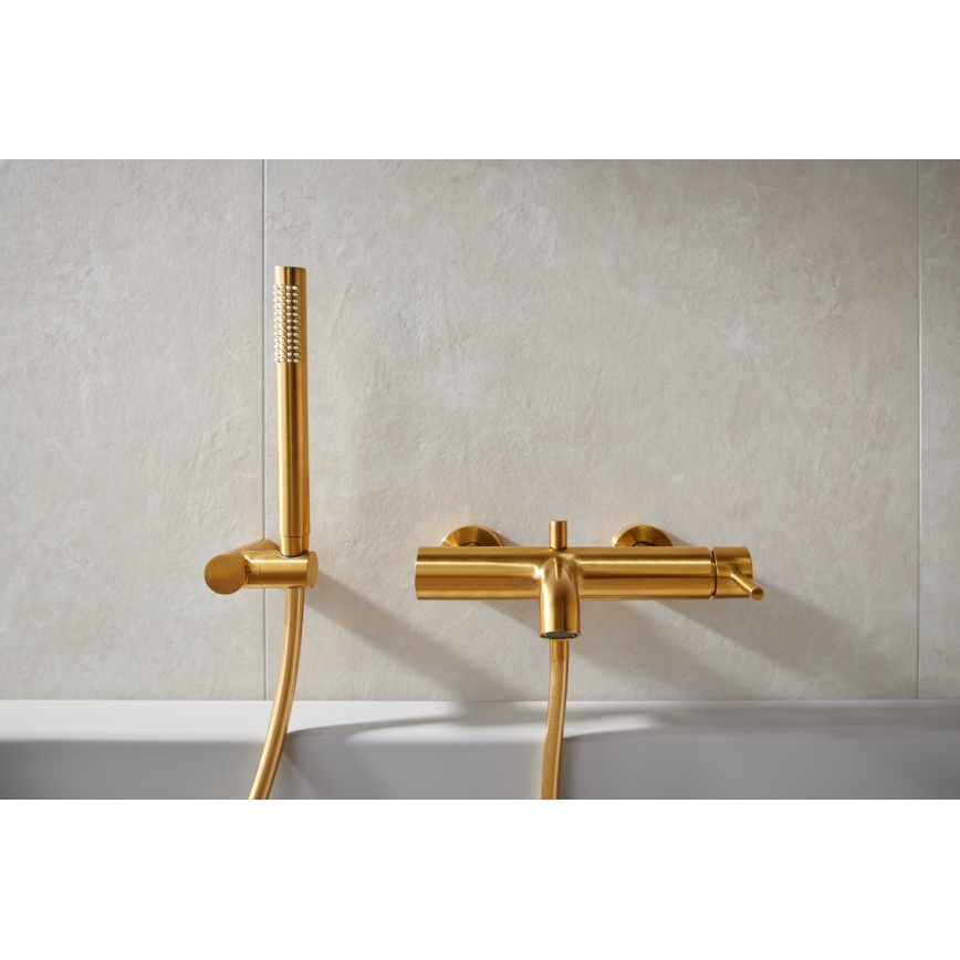 KFA Armatura 5034-020-31 - Кранче за баня MOZA шлайфан златист