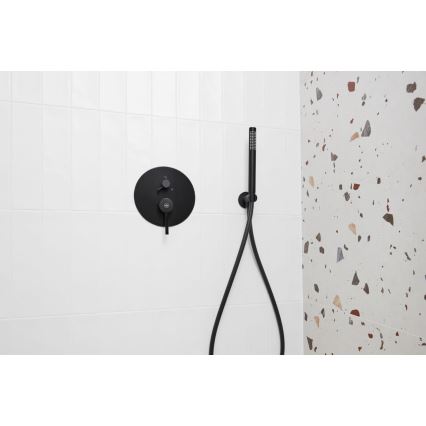 KFA Armatura 5039-501-81 - Душ к-кт със скрит кран MOZA матов черен