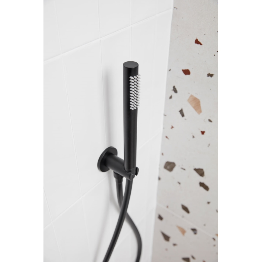 KFA Armatura 5039-501-81 - Душ к-кт със скрит кран MOZA матов черен