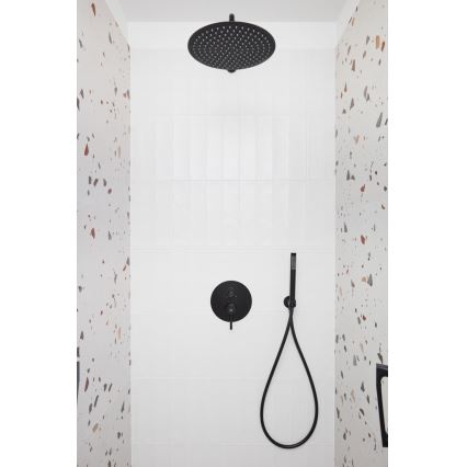 KFA Armatura 5039-501-81 - Душ к-кт със скрит кран MOZA матов черен