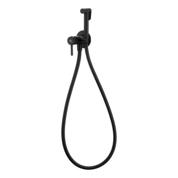 KFA Armatura 5039-512-81 - Смесител за бидета с душ за скрит монтаж MOZA матов черен