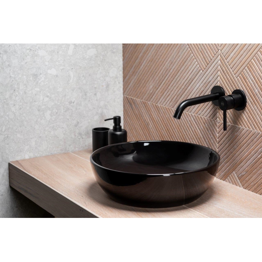 KFA Armatura 5039-810-81 - Смесител за мивка за скрит монтаж MOZA матов черен