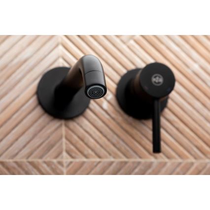 KFA Armatura 5039-810-81 - Смесител за мивка за скрит монтаж MOZA матов черен