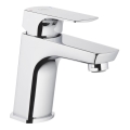 KFA Armatura 5532-815-00 - Кран за мивка + сифон с преливник MOKAIT 13,9 cm лъскав хром