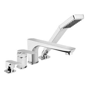 KFA Armatura 5535-210-00 - Кранче за баня 4 отвора MOKAIT лъскав хром