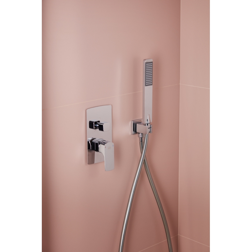 KFA Armatura 5539-511-00 - Душ к-кт със скрит кран MOKAIT лъскав хром