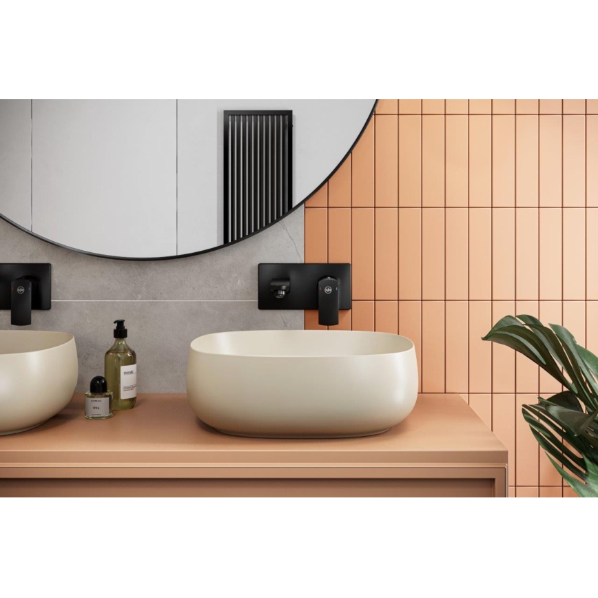 KFA Armatura 5539-810-81 - Смесител за мивка за скрит монтаж MOKAIT месинг/матов черен