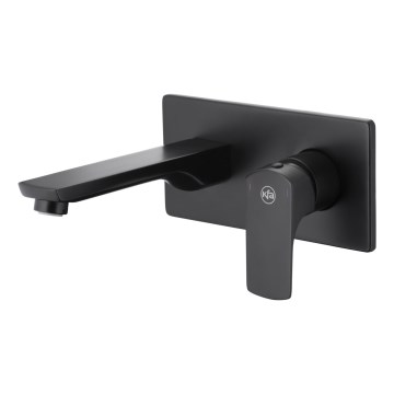 KFA Armatura 5539-810-81 - Смесител за мивка за скрит монтаж MOKAIT месинг/матов черен