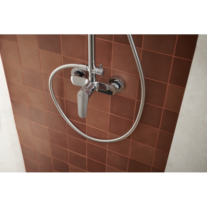 KFA Armatura 5556-910-00 - Душ комплект с кранче OTAVA лъскав хром