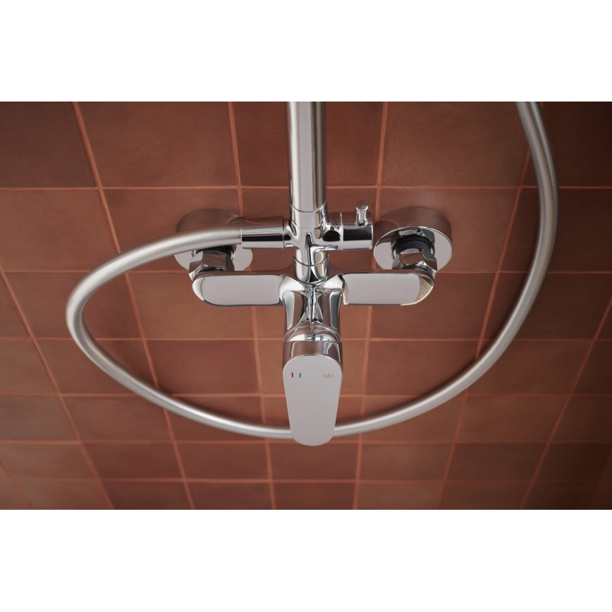KFA Armatura 5556-910-00 - Душ комплект с кранче OTAVA лъскав хром