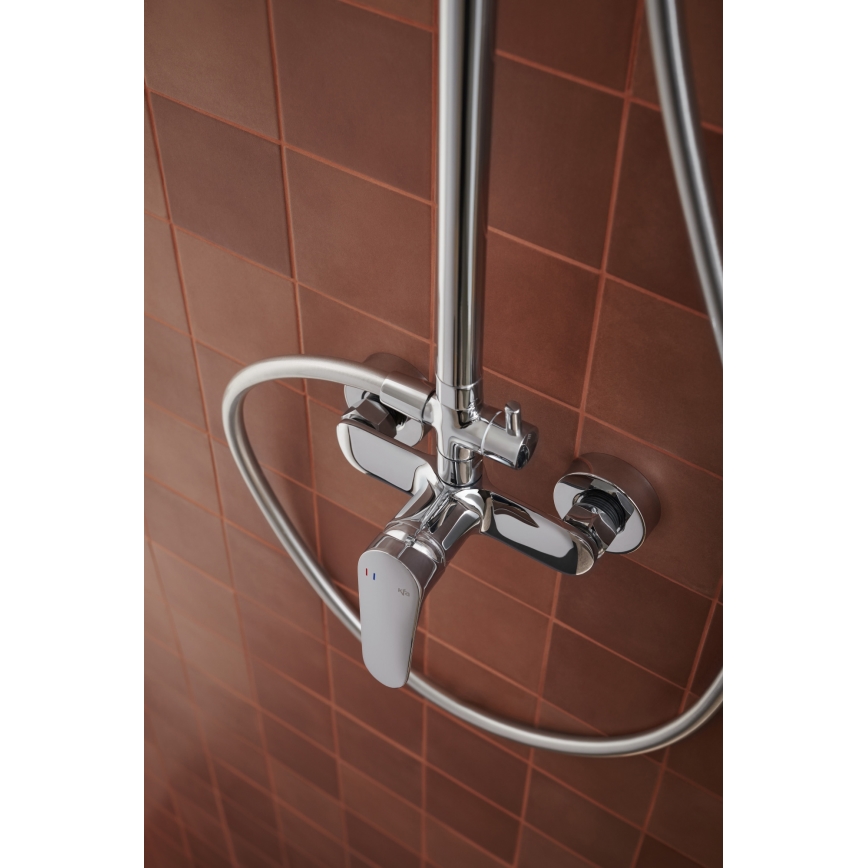 KFA Armatura 5556-910-00 - Душ комплект с кранче OTAVA лъскав хром