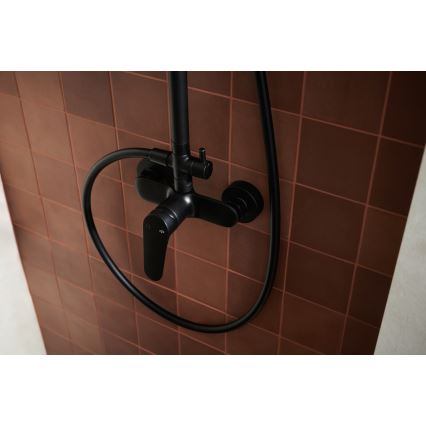 KFA Armatura 5556-910-81 - Душ комплект с кранче OTAVA месинг/матов черен